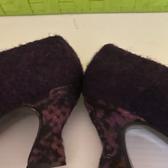 Fuzzy Fluevog shoes - Picture 4 of 4